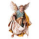 Nativity scene figurine, Angel with Gloria banner (to hang) by Angela Tripi 13 cm s1