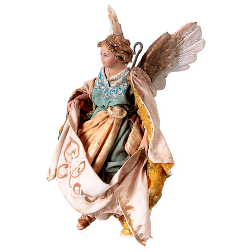 Anioł Gloria do zawieszenia 13 cm, Angela Tripi 3