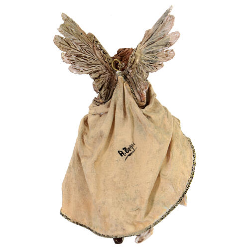 Anioł Gloria w różowej szacie, 13 cm, Angela Tripi 5