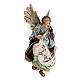 Nativity scene figurine, Angel with Gloria Deo banner by Angela Tripi 13 cm s3
