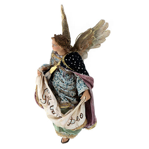 Anioł Gloria Deo 13 cm, Angela Tripi 5