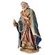 Nativity scene figurine, Standing King with gift by Angela Tripi 13 cm s2