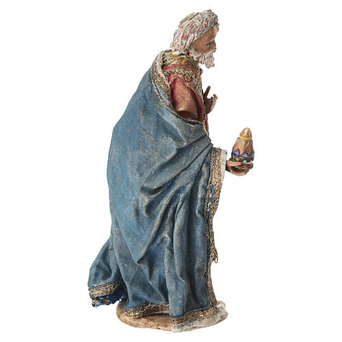 Magio con dono in piedi 13 cm Angela Tripi 3