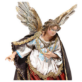 Engel der Verkündigung, für 13 cm Krippe von Angela Tripi, Terrakotta