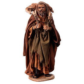 Pasterz z owcą na ramionach 13 cm, Angela Tripi