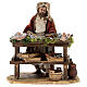 Nativity scene figurine, Fishmonger by Angela Tripi 13 cm s1