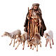 Nativity scene figurine, Shepherd with herd by Angela Tripi 13 cm s1