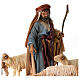 Nativity scene figurine, Shepherd with herd by Angela Tripi 13 cm s2