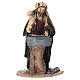Nativity scene figurine, Blacksmith at work by Angela Tripi 13 cm s1