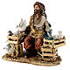 Nativity scene figurine, Bird seller by Angela Tripi 13 cm s3
