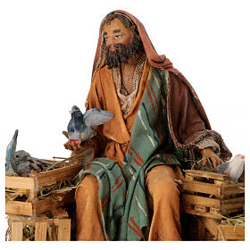 Bird merchant, 13 cm Angela Tripi