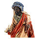 Kniender Heiliger König, für 13 cm Krippe von Angela Tripi, Terrakotta s2