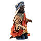 Nativity scene figurine, Dark-skinned King by Angela Tripi 13 cm s4