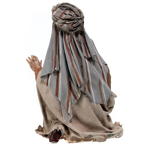 Nativity scene figurine, Amazed man by Angela Tripi 13 cm 5