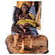 Moor woman with child, Angela Tripi's Nativity Scene, 30 cm characters s8