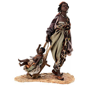 Moor woman with child, 30 cm Tripi atelier