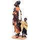 Moor woman with child in hand, 30 cm Tripi Nativity Scene s3