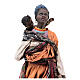 Moor woman with child in hand, 30 cm Tripi Nativity Scene s8