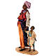 Donna mora con bimbo per mano 30 cm, Tripi s5
