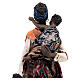 Mulher negra com duas crianças Presépio Angela Tripi com figuras de altura média 30 cm s10