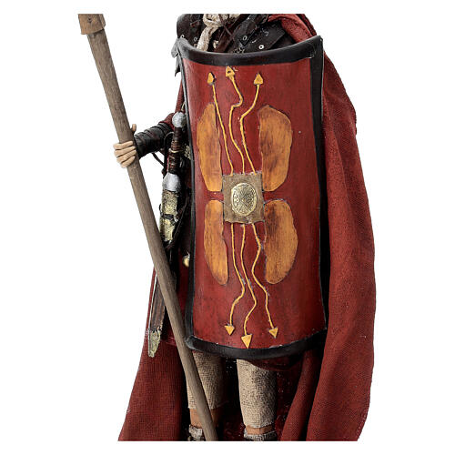 Römischer Soldat, für 30 cm Krippe von Angela Tripi, Terrakotta 5