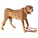 Diener mit Geparden, für 30 cm Krippe von Angela Tripi, Terrakotta s13