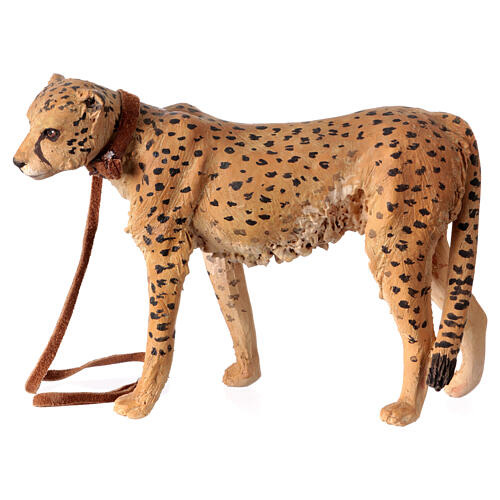 Slave with cheetahs figurine, 30 cm Angela Tripi 8
