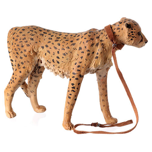 Slave with cheetahs figurine, 30 cm Angela Tripi 11