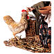 Woman sitting with a chicken for Tripi's Nativity Scene of 30 cm s6