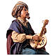 Mandolin player 18 cm Nativity Scene figurine Angela Tripi s2