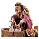 Washerwoman figurine, 13 cm Angela Tripi nativity scene s2