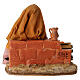 Woman against wall, 13 cm A Tripi Nativity Scene s4