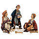 Set of 3 boys playing for Tripi's Nativity Scene of 18 cm s1