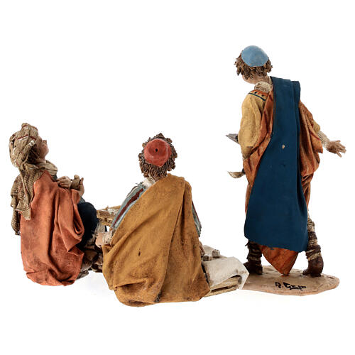 3 boys playing, 18 cm Tripi nativity 14