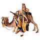 Rei Mago baixando de camelo Presépio Angela Tripi com figuras de altura média 13 cm s2