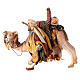 Rei Mago baixando de camelo Presépio Angela Tripi com figuras de altura média 13 cm s3