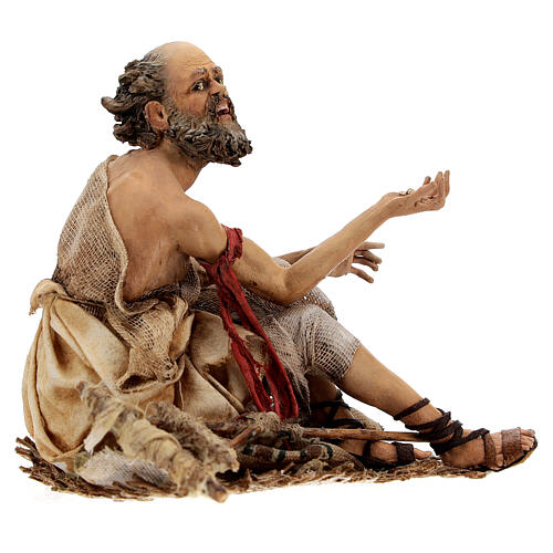 Mendicant 18 cm Nativity Scene figurine Angela Tripi 5
