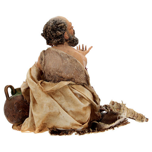 Mendicant 18 cm Nativity Scene figurine Angela Tripi 6