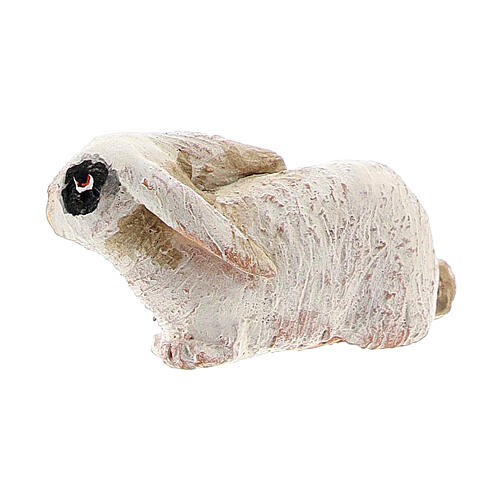 Rabbit figurine for 13 cm Nativity Scene by Angela Tripi 3