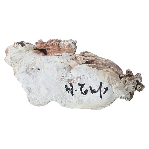 Coniglio per presepe 13 cm, Angela Tripi 5