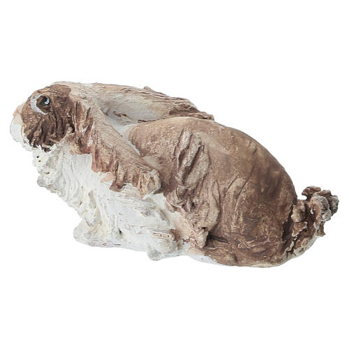 Coelho para presépio Angela Tripi com figuras de altura média 13 cm 4