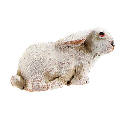 Rabbit figurine for 13 cm nativity, Angela Tripi 4
