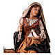 Woman with doves, 30 cm, Angela Tripi's Nativity Scene s2