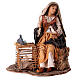 Woman with dove figure 30 cm, Tripi nativity s1