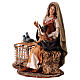 Woman with dove figure 30 cm, Tripi nativity s3