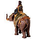 Moor Magi on elephant, 13 cm Angela Tripi s8