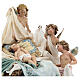 Baby Jesun in manger with putti, Angela Tripi 30 cm s2