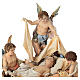 Baby Jesun in manger with putti, Angela Tripi 30 cm s4