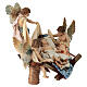 Baby Jesun in manger with putti, Angela Tripi 30 cm s6