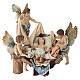 Nativity manger with putti, A. Tripi 30 cm s1